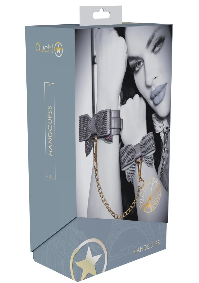 Ouch Paris Collection Handcuffs Grey