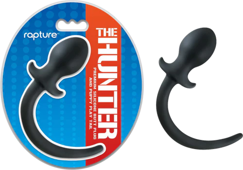 Rapture The Hunter Silicone Butt Plug & Puppy Tail 2.75”