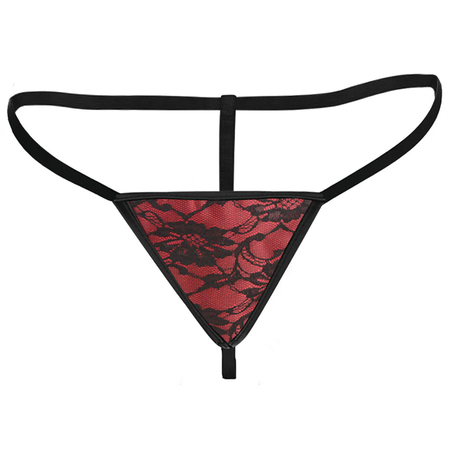 Master Series Scarlet Seduction Corset & Thong Med