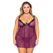 Dreamgirl Mulberry #12264X Queen
