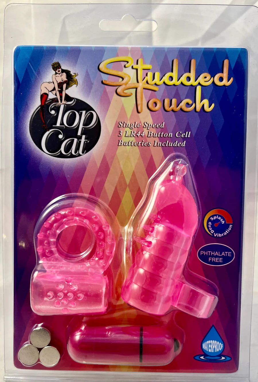 Top Cat Studded Touch pink