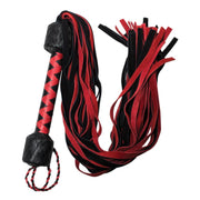 Kink Flogger Red & Black Leather 23”
