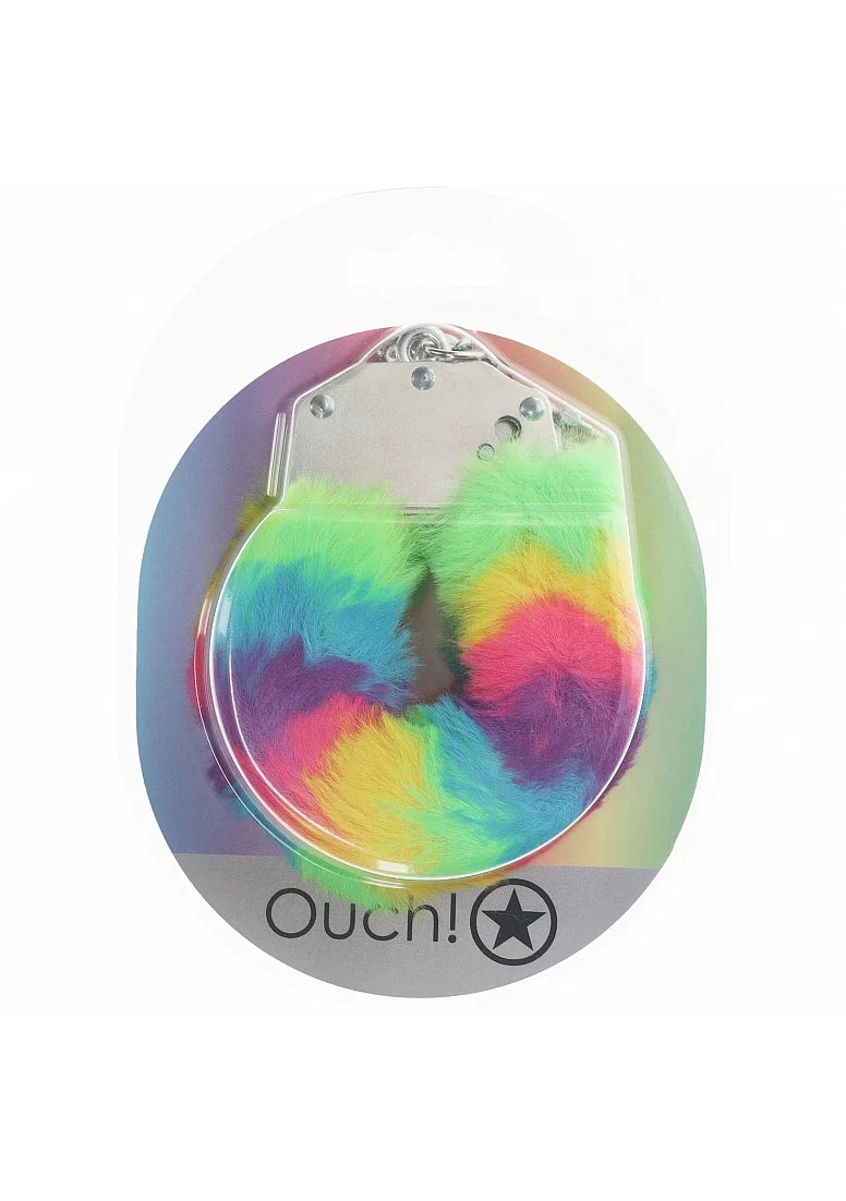 Ouch Heavy Duty Handcuffs Multicolour