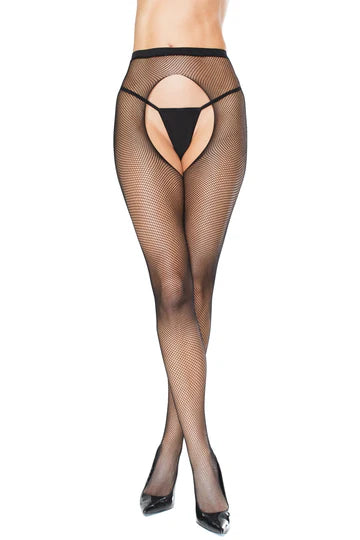 Coquette Hosiery Crotchless Pantyhose
