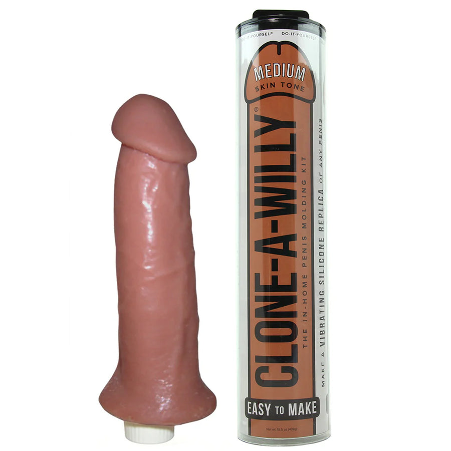 Clone-A-Willy Medium Skin Tone Vibrating