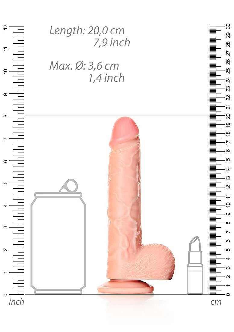 Realrock 7” Straight Dildo