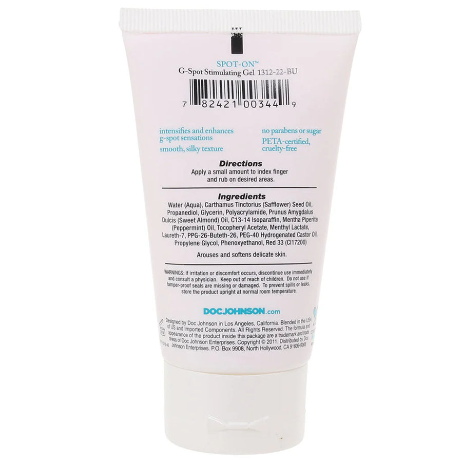 Spot-On G-Spot Stimulating Gel