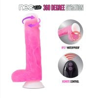 Neo Elite The Roxy 8” Gyrating Dildo Pink