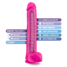 Blush AuNaturel Pink Daddy Dildo 14”