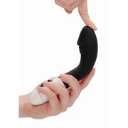 GC Ribbed Vibrator Black