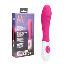 GC Ribbed Vibrator Pink