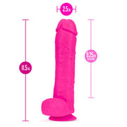 Blush AuNaturel Pink Daddy Dildo 14”