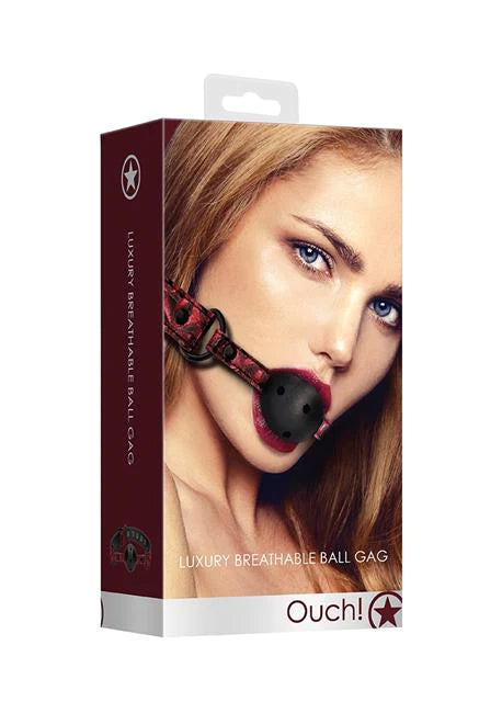 Ouch Luxury Breathable Ball Gag