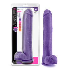 Blush AuNaturel Purple Daddy Dildo 14”