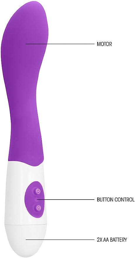 GC Bend Vibrator Purple