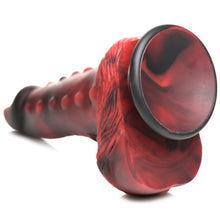 Creature Cocks Lava Demon Red Nubbed Silicone Dildo