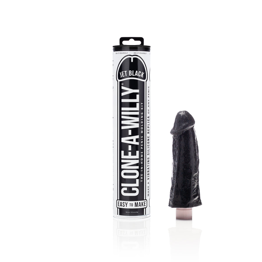 Vibrating Clone-A-Willy Jet Black