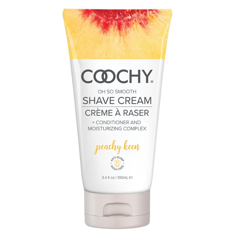 3.4 oz Coochy Shave Cream Peachy Keen