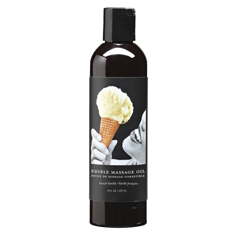 8 oz. Edible Massage Oil Vanilla