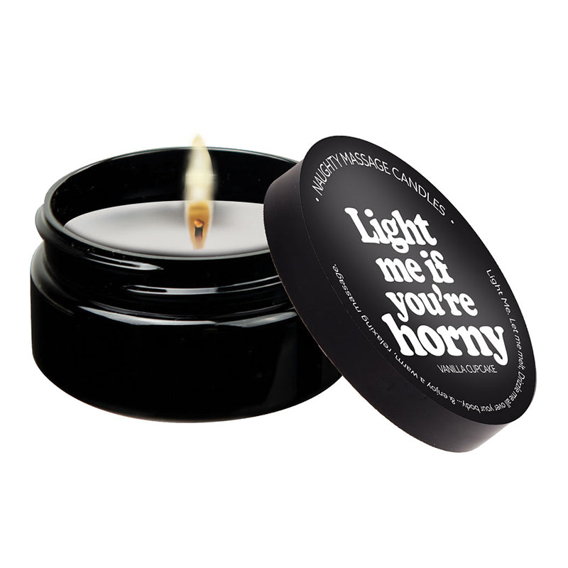 2 oz Massage Candle -Light Me If You’re Horny-