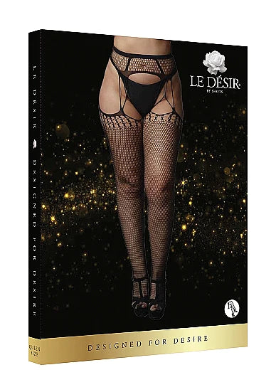 LE DESIR Celebrate Suspender Pantyhose