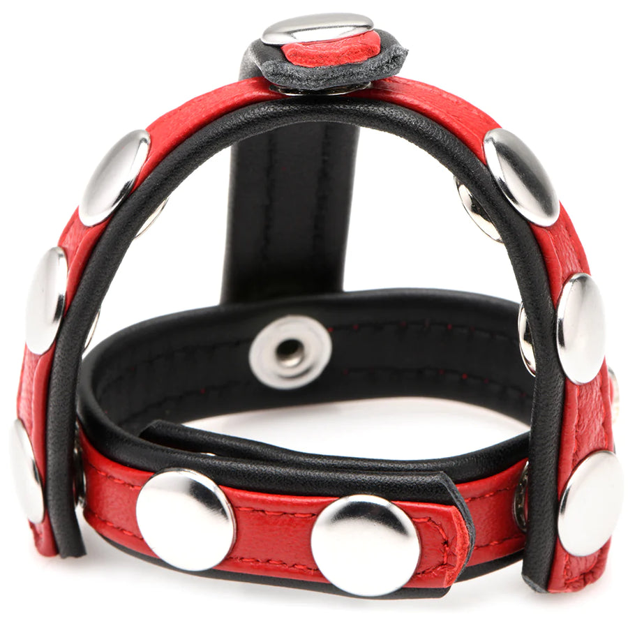 Strict Leather Harness Red