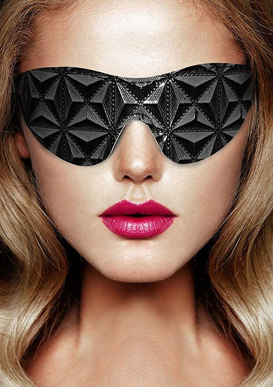 Ouch Luxury Eye Mask Black