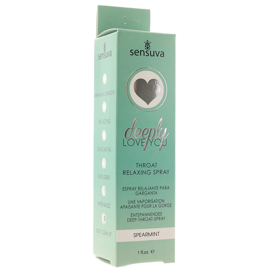 Sensuva Spearmint Throat Relaxing Spray 1oz