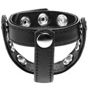 Strict Leather Snap on Harness Black