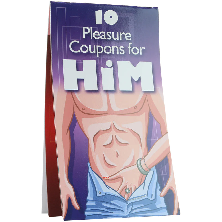 10 Pleasure Coupons For him