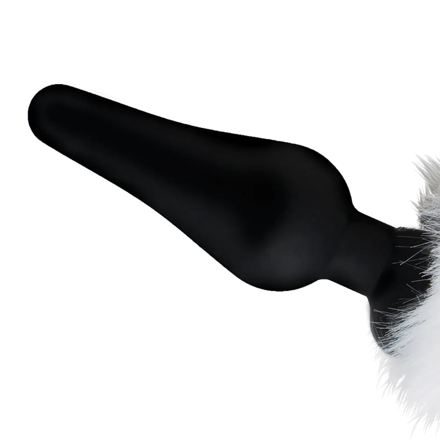 Tailz White Fox Tail Plug and Ears