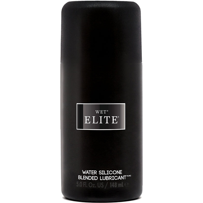 5 oz Wet Elite Black Water Silicone Blend Lube