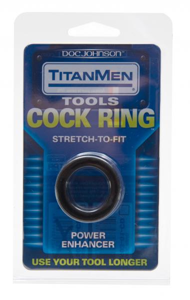 Titanmen Tools Cock Ring Black