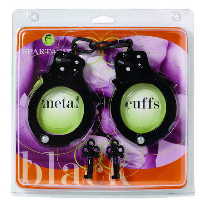 Black Coated Steel Hand Cuffs