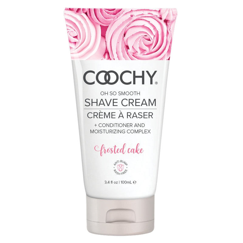 3.4 oz Coochy Shave Cream Frosted Cake