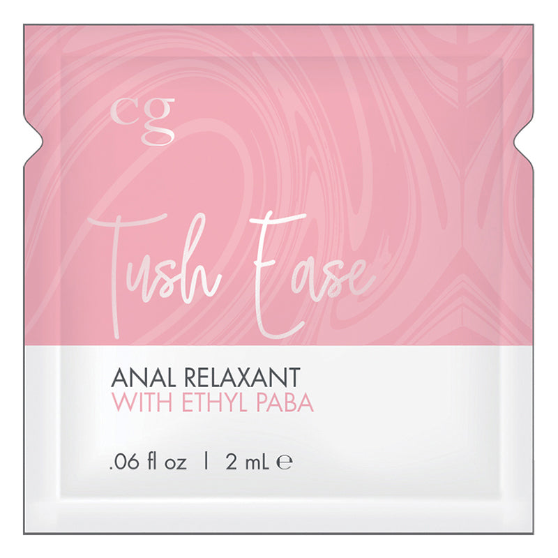 CG Tush Ease Anal Relaxant Ethyl Paba Foil Pack