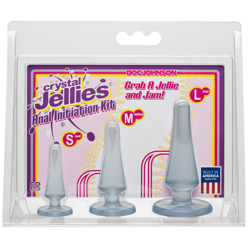 Crystal Jellies Anal Initiation Kit Clear