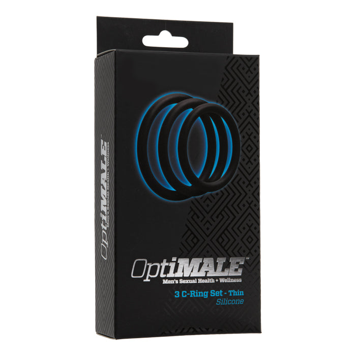 Optimale 3 C-Ring Set Thin Black