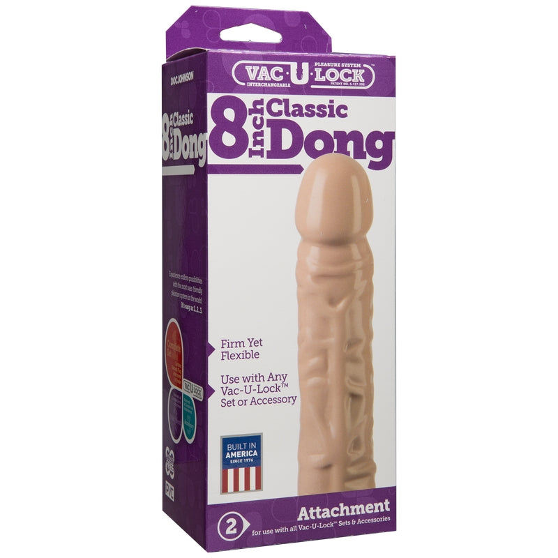 8" Classic Dong Vac-u-Lock Accessory