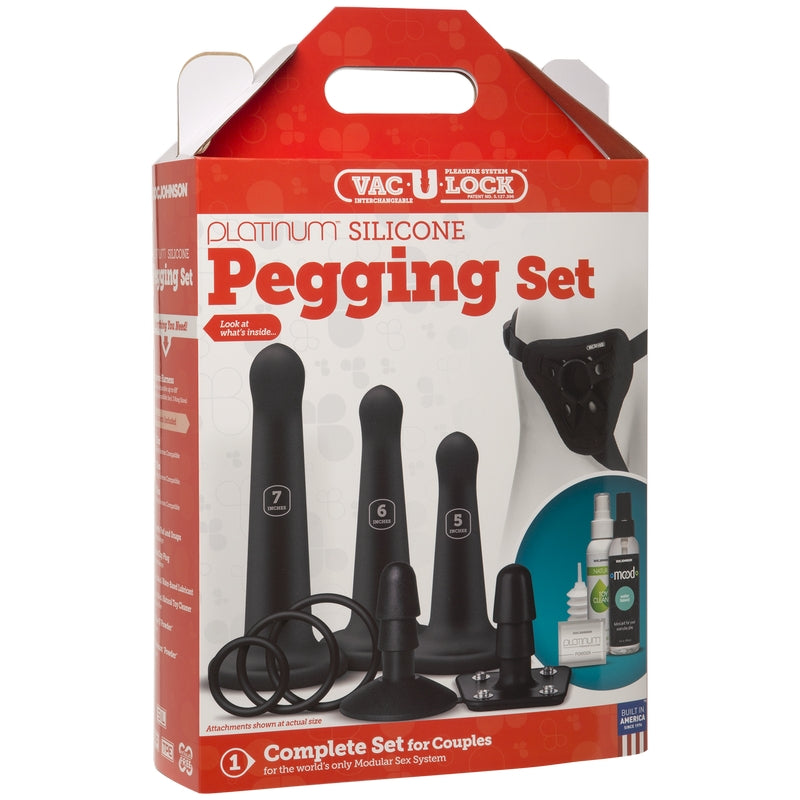 Vac-U-Lock Silicone Pegging Set