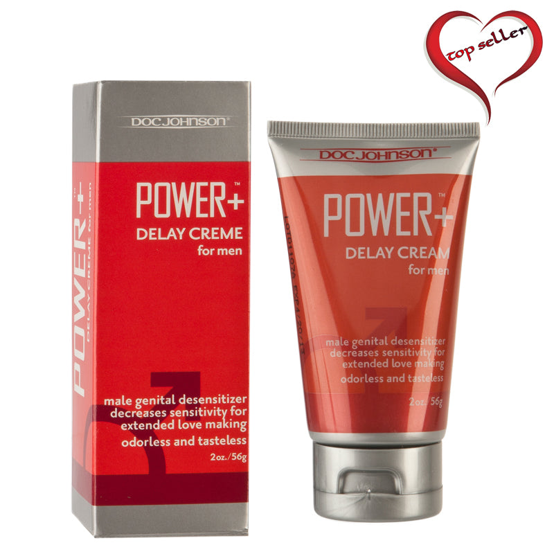 Power + Delay Cream For Men