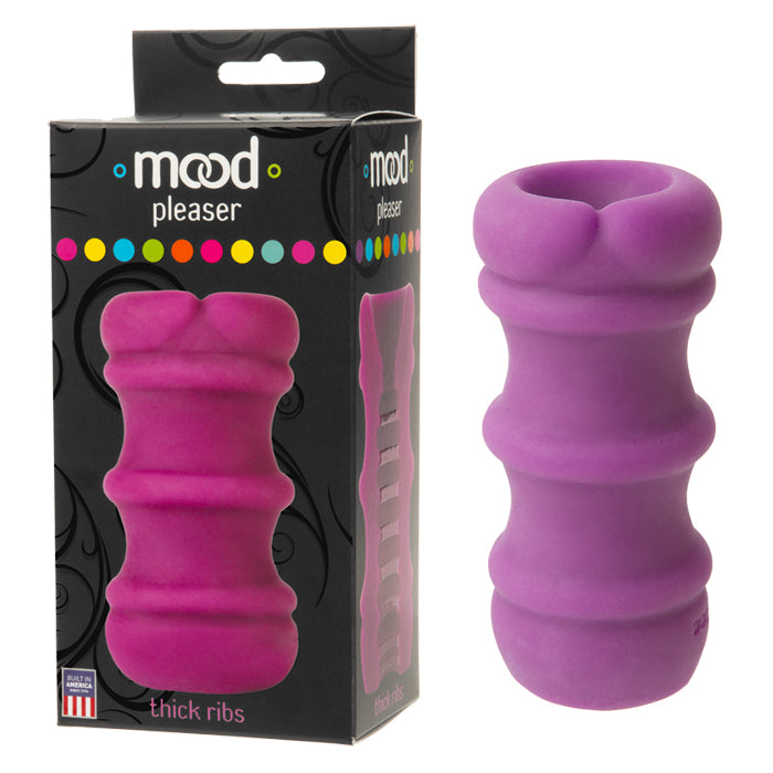 Mood Pleaser Thick Ribbed Purple