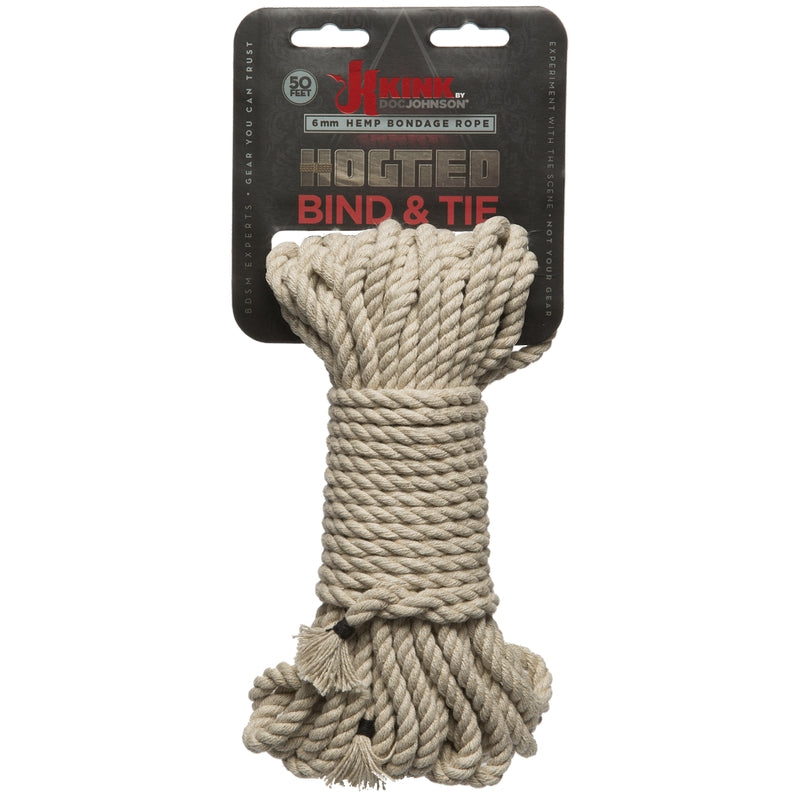 Doc Johnson Kink Bind & Tie Hemp Bondage Rope 50 ft