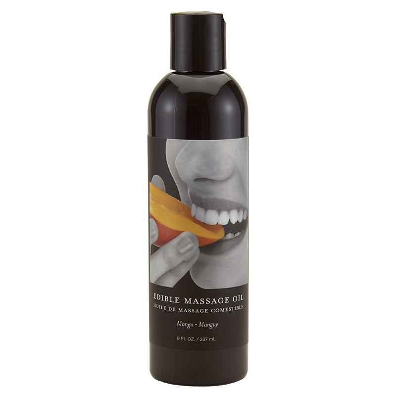 8 oz. Edible Massage Oil Mango