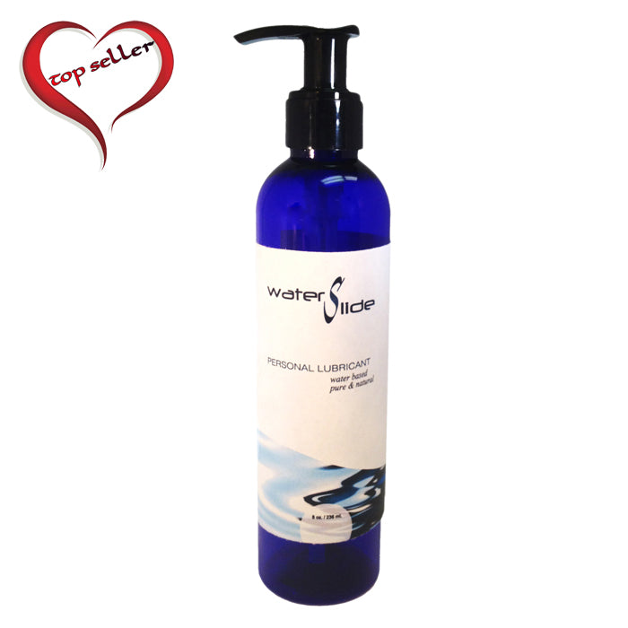 8 oz. Waterslide All Natural Lubricant Pump Bottle