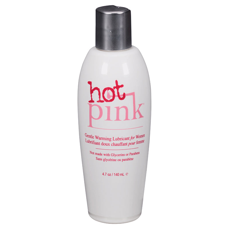 4.7 oz Hot Pink Warming Water Based Lube