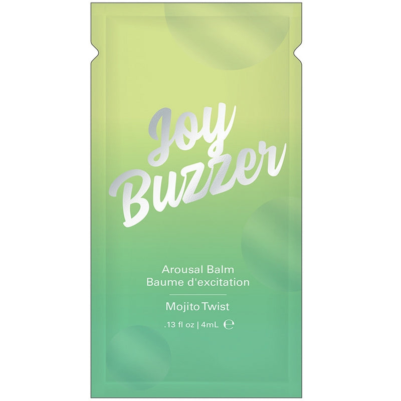 4 ml Joy Buzzer Arousal Balm Mojito Twist Foil Pac