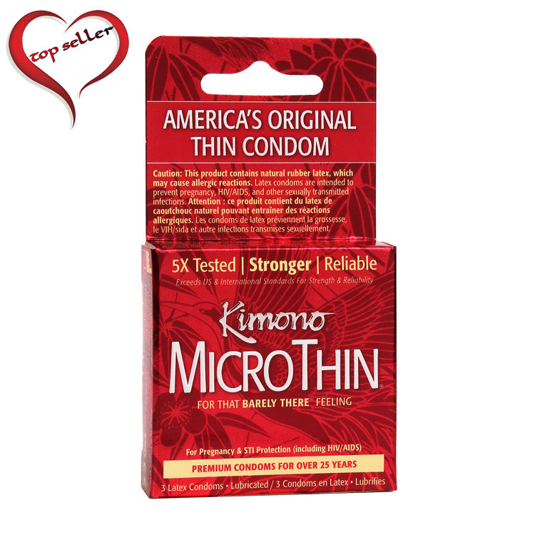 Kimono Micro Thin Condom3 Pack