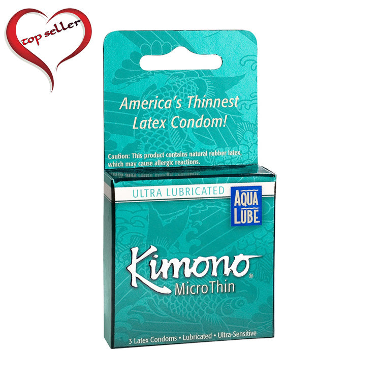 Kimono Micro Thin Condom with Aqua Lube