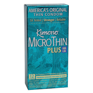 Kimono Micro Thin Condomwith Aqua Lube